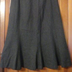 Ralph Lauren Black Wool Skirt